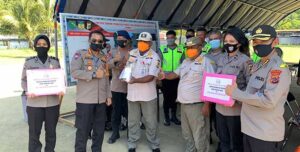 Bantuan Ketua Bhayangkari Daerah Papua Disalurkan ke Pos PSDD