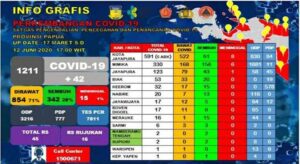 Positif Covid-19 di Papua Capai 1.211 Kasus, Kota Jayapura Teratas