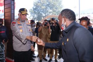 Kapolda Papua Resmikan Mako Polres Puncak
