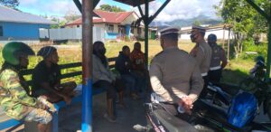 Cegah Angka Kecelakaan, Polres Yalimo Beri Imbauan ke Tukang Ojek