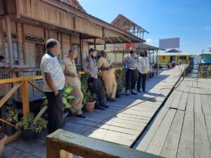 Jalin Silaturahmi, Kapolsek Sentani Kota Sambangi Kampung Yoboi