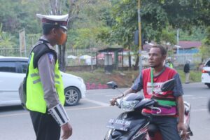Polisi Tak Henti Beri Imbauan Ke Masyarakat Kota Jayapura