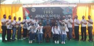 25 Tahun Pengabdian, Alumni AKABRI 95 Gelar Baksos di Sentani