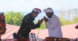 Silaturahmi ke PHDI Kota, Kabintaldam Cenderawasih Jaga Keharmonisan