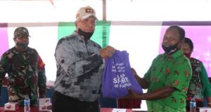 Kapolda Papua Gelar Serangkaian Baksos di Kampung Wisata Yoboi