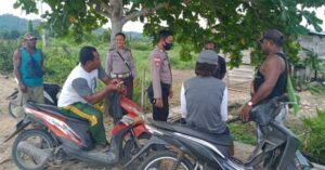Warga Muara Tami Diimbau Selalu Jaga Jarak dan Pakai Masker