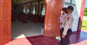 Polisi Amankan Ibadah Minggu Perdana di Muara Tami