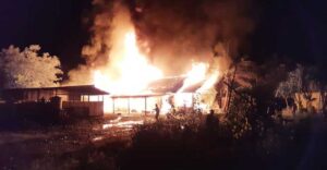 Satu Gereja di Yahukimo Hangus Terbakar