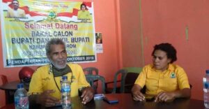Golkar Konsisten Dukung Polres Keerom Kawal Pilkada 2020