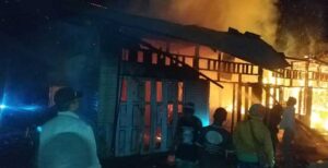 Polsek Kamu Tangani Kasus Kebakaran di Dogiyai