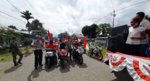 LMA Nabire Gelar Parade Merah Putih Sambut HUT RI ke 75