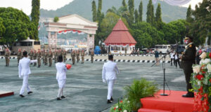 Pangdam Cenderawasih Pimpin Upacara Penurunan Bendera