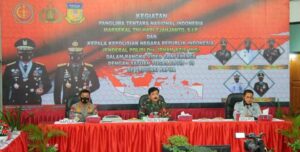 Panglima TNI dan Kapolri Pimpin Rapat Penanganan Covid-19 di Papua