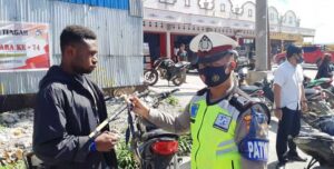 Polres Jayawijaya Amankan Sajam Saat Gelar Razia