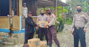 Polisi Sosialisasi Adaptasi Kebiasaan Baru ke Tokoh Masyarakat Mugi