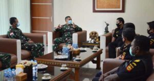 Perekonomian Jadi Bahasan Danrem 172 PWY Bersama BC Jayapura