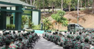 Ini Pesan Danrem 172/PWY Kepada Satgas Pamrahwan 432/WSJ