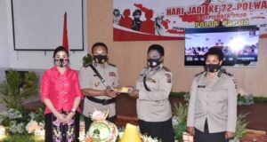 Syukuran Hari Jadi Polwan RI ke 72 Digelar Secara Virtual
