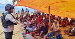 2 Kampung di Wamena Kembali Perang, 5 Orang Jadi Korban