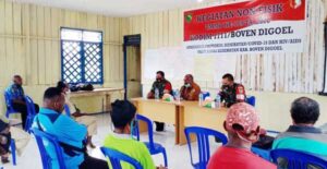Satgas TMMD Kodim BVD Sosialisasi Protokol Kesehatan Covid -19 dan HIV AIDS