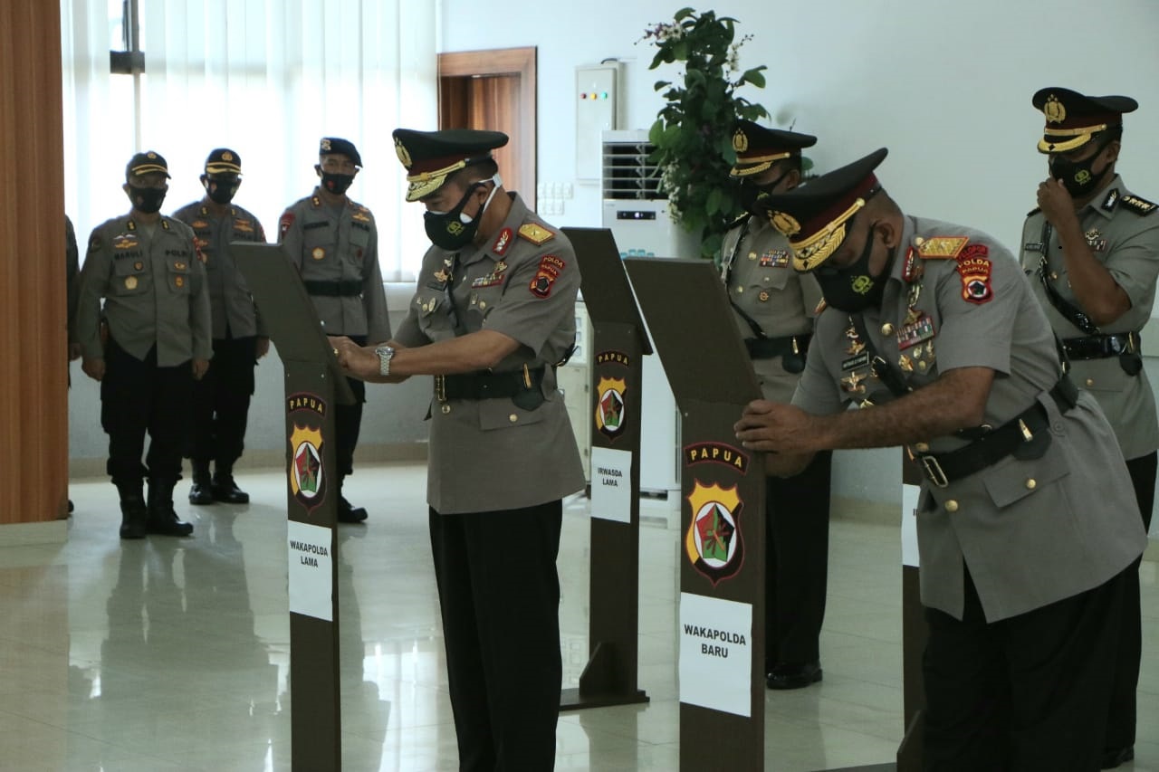 Sertijab Wakapolda Pap