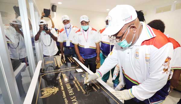 Gubernur Papua Resmikan Stadion Lukas Enembe-Venue PON XX 2 Gubernur LE Resmi Stadion LE 2
