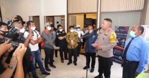 Kapolda Sarankan Peresmian Stadion Papua Bangkit-Venue PON XX Secara Virtual