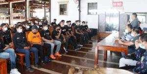 Pengprov PBVSI Papua Tatap Muka Dengan Atlet Voli PON di Banyuwangi