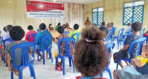 Satgas TMMD 109 Kodim 1711/BVD Gelar Sosialisasi-Penyuluhan