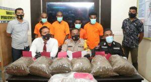 WNA Berperan Edarkan Ganja di Kota Jayapura, Ini Jalur Masuknya