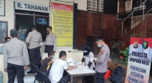 Rapid Test, 26 Tahanan Polresta Jayapura Kota Non Reaktif