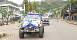 Momen Penuh Haru Pisah Sambut Wakapolresta Jayapura Kota