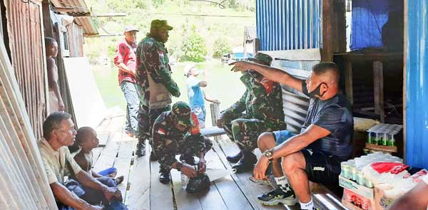 Danramil Sentani Tokoh Adat Kp Hobong