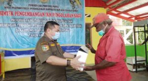 Pemprov Papua Dorong Pengembangan Sagu di Kampung Puay