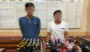 2 Penjual Miras Bersandi “Ada-ada” di Kawasan Kelapa 2 Entrop Ditangkap Polisi