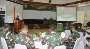 Evaluasi Program Kerja 2020, Ini Penekanan Pangdam Cenderawasih
