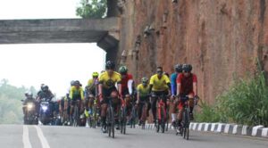 Pangdam Gowes Bersama Jajaran Kodam XVII Cenderawasih