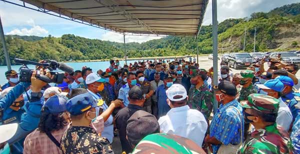 Pejabat Sekda Doren W Pantau Pel Depapre