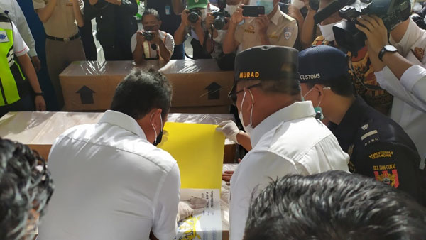 Menteri kkp WST Ekspor Ikan Maluku kor