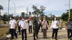 Satgas Yonif 611/Awl Hadiri Rapat Pertemuan Satker Perbatasan