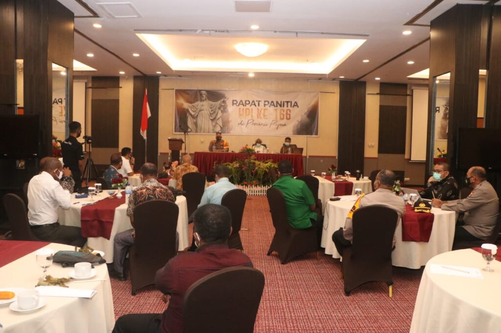 Panitia HPI ke -166 Rencana Gelar Ibadah Syukuran di Stadion Lukas Enembe