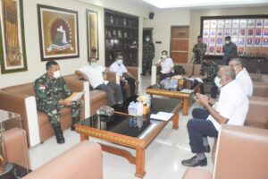BBPJN Jayapura Bertemu Danrem 172 /PWY Bahas Pembangunan Jalan Jayapura – Wamena