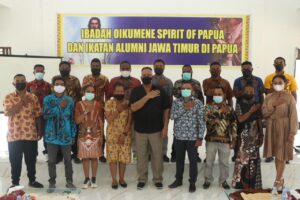 Kapolda Papua Ibadah Bersama Spirit Of Papua dan Alumni Jatim