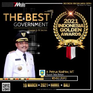 Top.! Bupati Petrus Kasihiw Terima Awards The Best Government