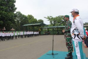Dandim 1708 Biak Numfor Lepas Tim Hockey PON Papua
