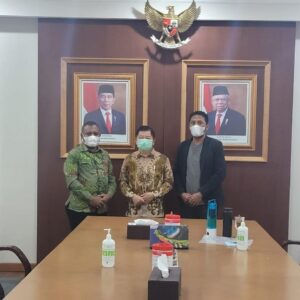Bertemu Menteri PPN, Bupati Kasihiw Usulkan Rencana Pembangunan 2022