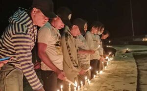 Aksi Bakar Lilin – Doa Dukung Perjuangan Pemkab Tanimbar Raih Hak PI Blok Masela