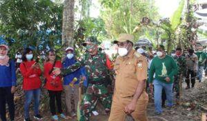 Bupati Keerom Apresiasi Satgas TNI Diawal Pengabdian