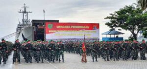 Kodam Cenderawasih Terima Satgas Pamtas RI – PNG