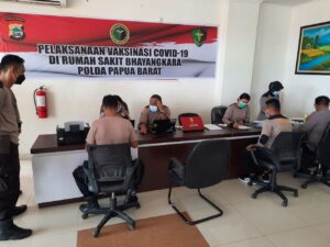 Ratusan Personil Polda PB Akan Ikuti Vaksinasi